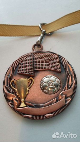 Медаль футбольная