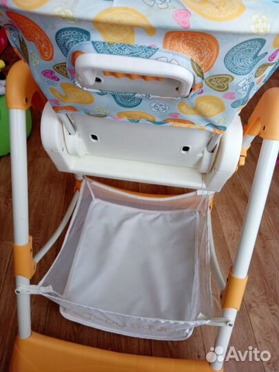 Стульчик для кормления Happy baby William light