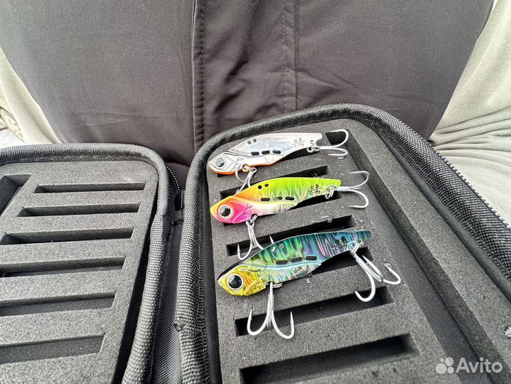 Блесна цикада виб 3 штуки комплект