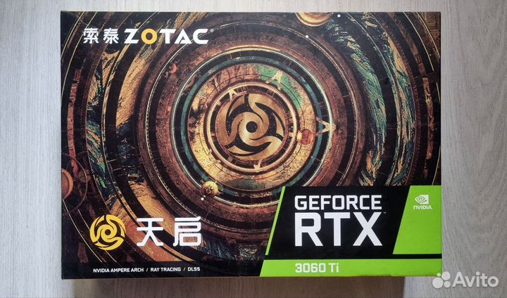 Видеокарта RTX 3060Ti Zotac Apocalypse/Samsung