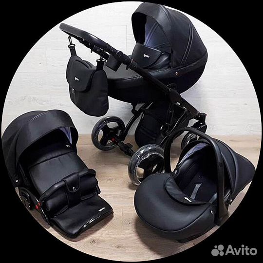 Коляска Adamex Anex 3 в 1 на гарантии