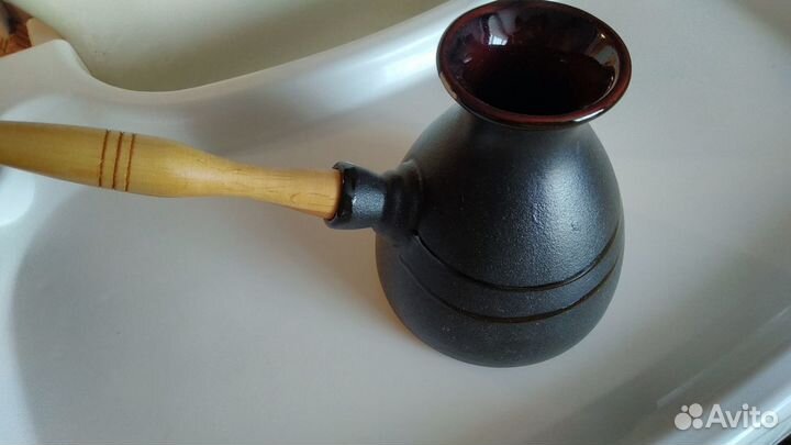 Турка для кофе керамическая