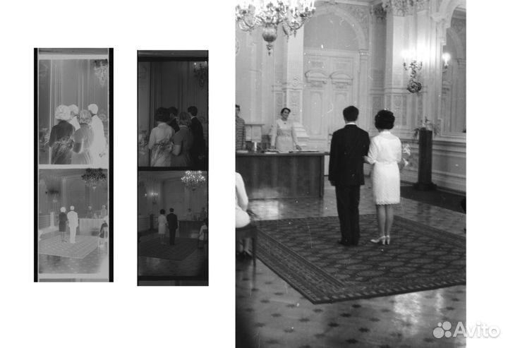 Оцифровка фотопленок ч/б и цветных, слайдов