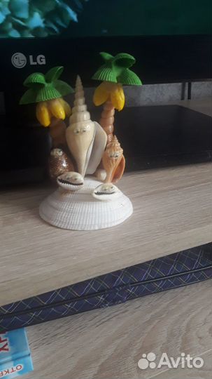 Сувениры из ракушек 4 шт