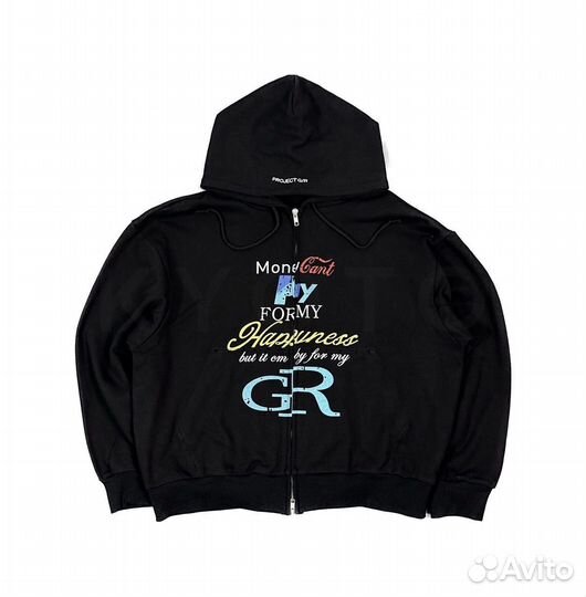 Grailz project GR zip hoodie