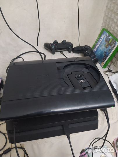 Sony PS3 super slim прошитая 500 гиг
