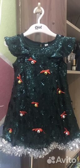 Новогоднее платье 98