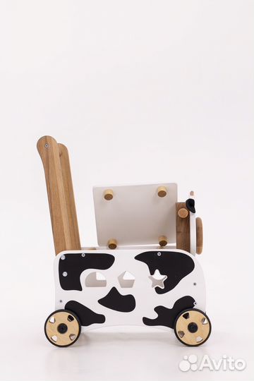 Ходунки каталка деревянные детские