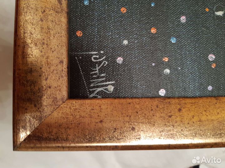 Картина маслом на холсте в раме