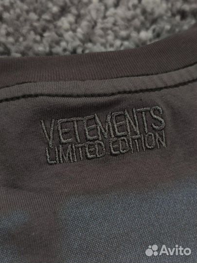 Футболка Vetements Lucky Black