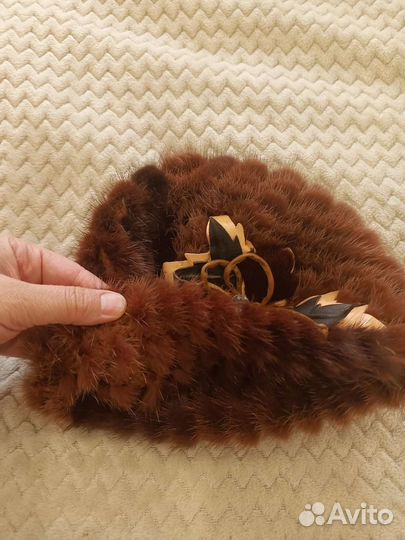 Шапка норковая