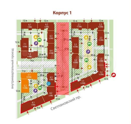 Машиноместо, 14 м²