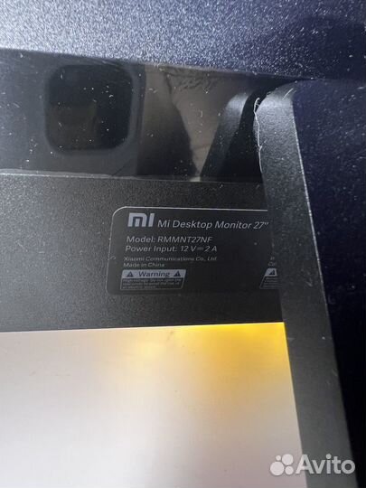 Монитор xiaomi 27