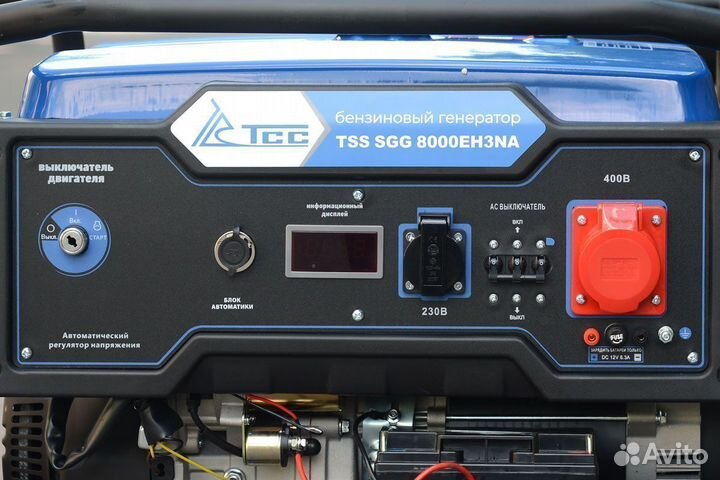 Генератор бензиновый 7,8 кВт TSS SGG 8000eh3na