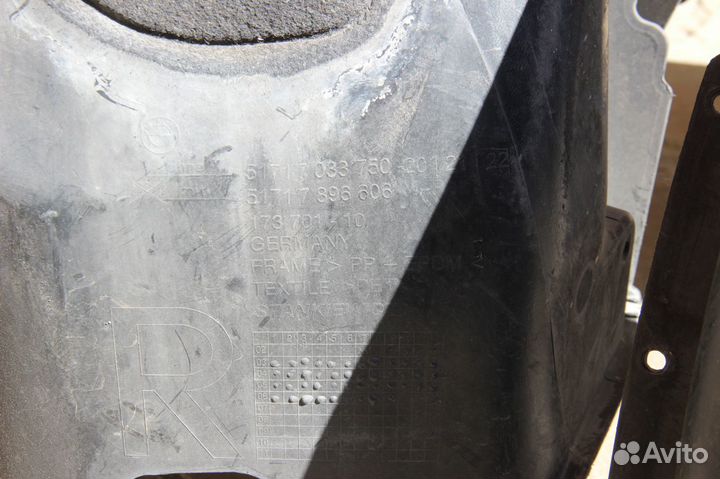 Подкрылок левый М-тех BMW e60