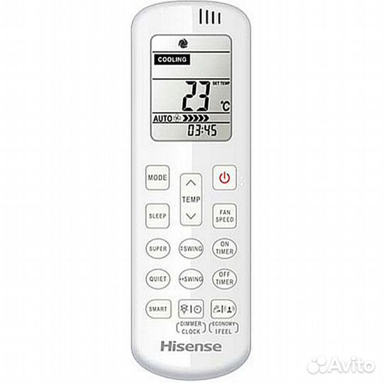 Кондиционер Hisense, инвертор, 25 м2