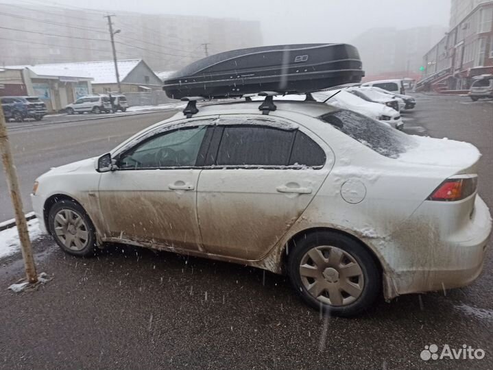 Автобокс на крышу Mitsubishi Lancer
