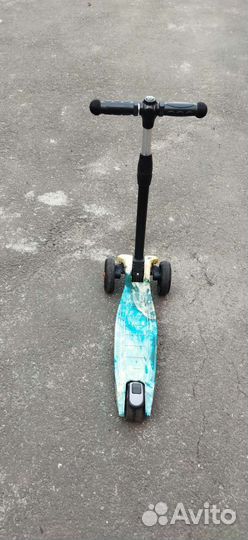 Самокат детский трехколесный бу