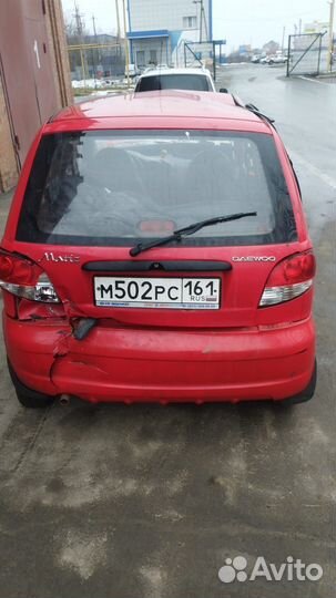 В разборе daewoo matiz 2013 года