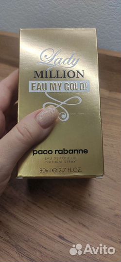 Paco Rabanne Lady Million парфюмерная вода, 80 мл