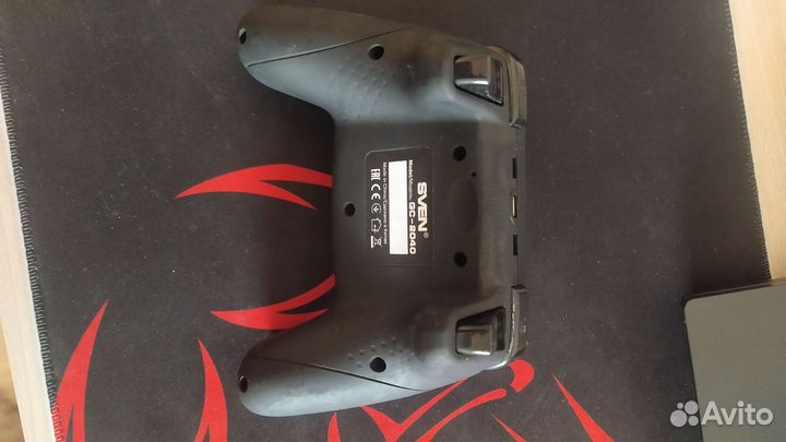 Геймпад беспроводной sven GC-2040 черный