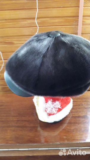 Меховая мужская кепка