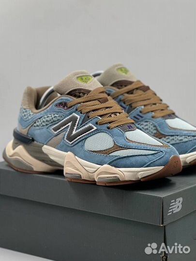 New balance 9060 голубые размер 41 46