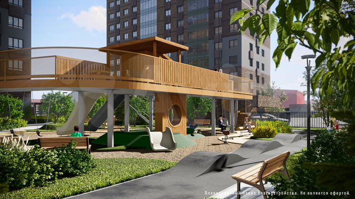 1-к. квартира, 42,3 м², 12/19 эт.