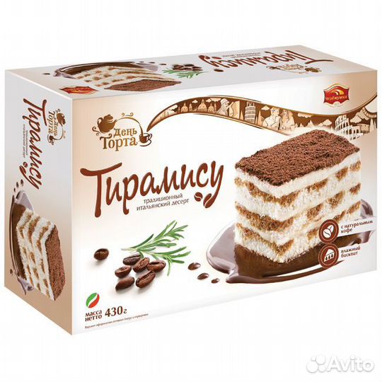Торт День торта Тирамису 430г