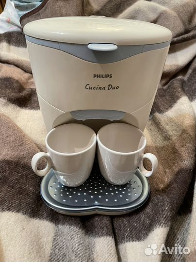 Кофеварка philips cucina duo hd 7140