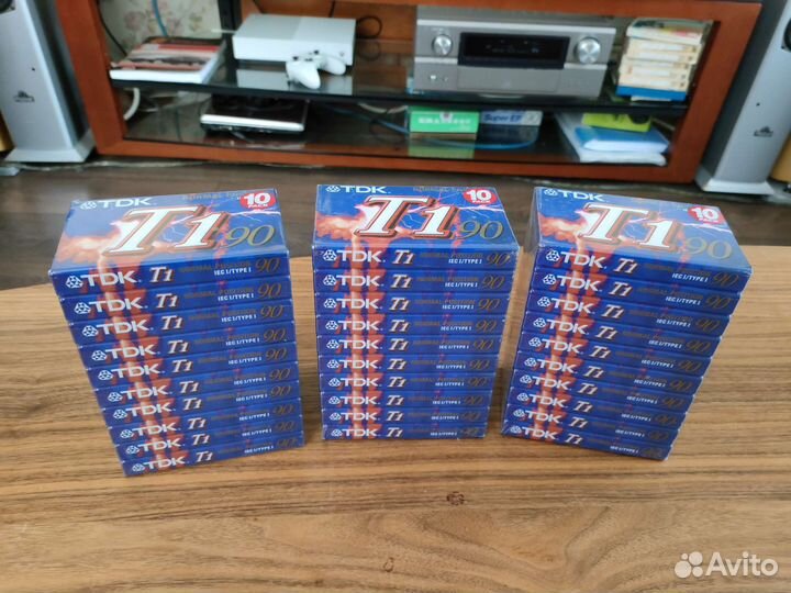 Кассеты TDK T1 90 новые