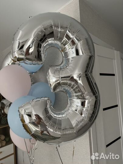 Цифра 3 на день рождения