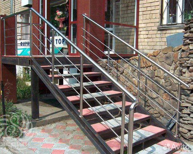 Перила для лестниц из нержавеющей