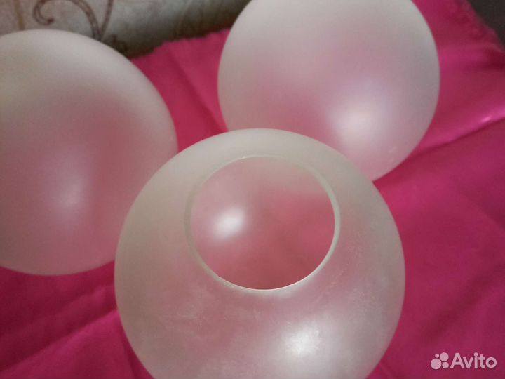 Плафоны для светильников. 3 штуки и один