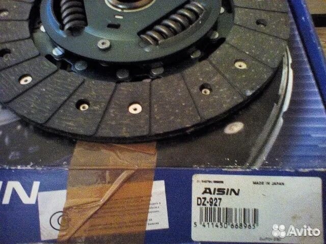 Диск сцепления новый Aisin Япония все модели