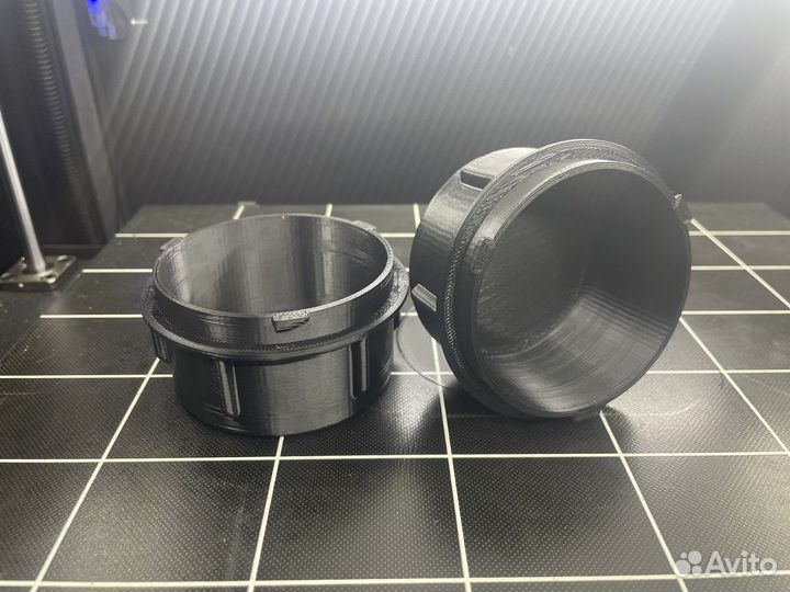 Крышка фары kia rio 3 (увеличенная) комплект