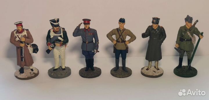 Оловянные солдатики в форме ВОВ ркка