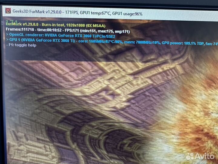 Asus RTX 3060 Ti Megalodon 8 Gb