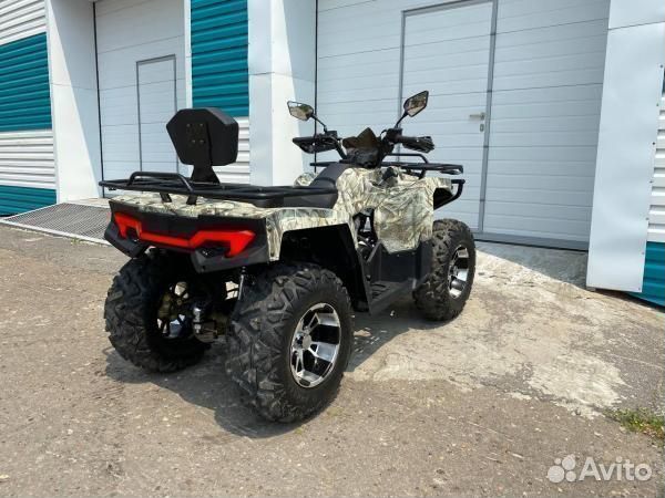 Квадроцикл двухместный Loncin 300 с Лебедкой