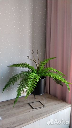 Искусственная трава в кашпо