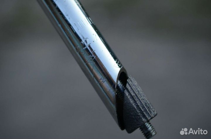 Руль с грипсами, вилка резьбовая 12