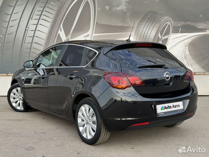 Opel Astra 1.6 AT, 2012, 206 500 км