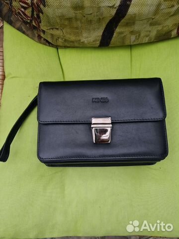 Барсетка мужская, Kenzo, кожа