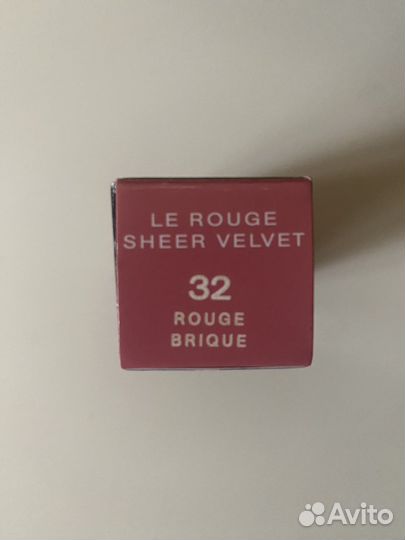 Помада givenchy le rouge sheer velvet