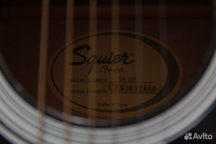 Гитара squier sa-105