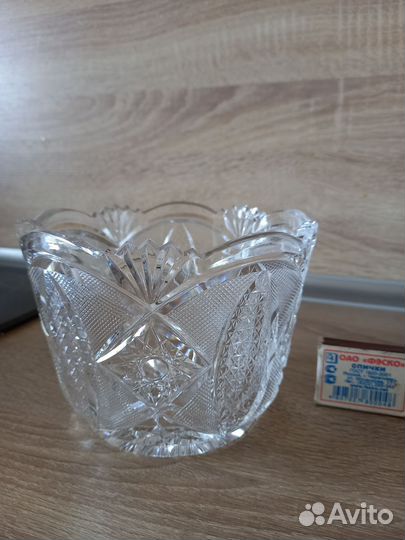 Ваза хрустальная СССР