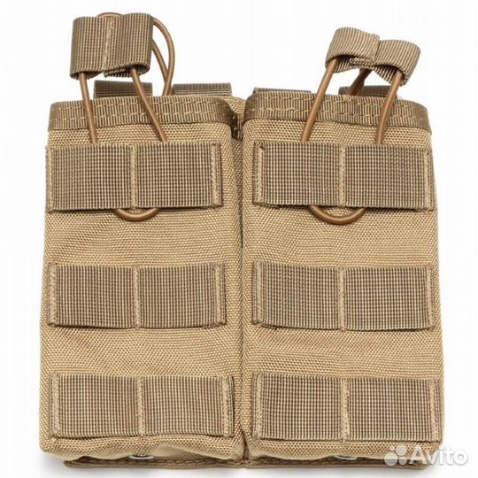 Подсумок для магазина ак хаки на 2