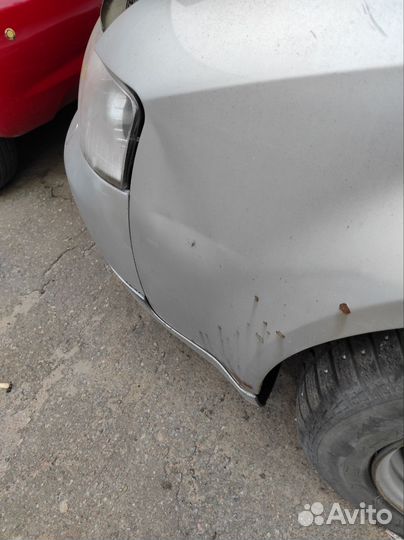 Крыло переднее левое audi a4 b6