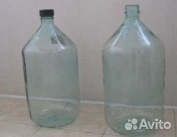 Бутыль стеклянная 20 литров