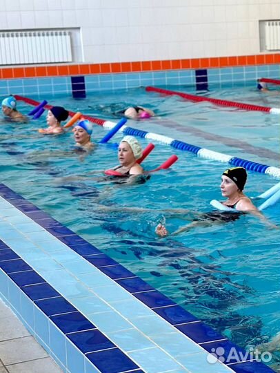 Годовой абонемент аквааэробика